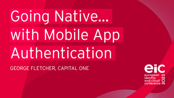 Going Native... with Mobile App Authentication