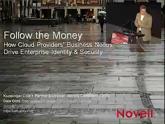 Follow the Money: How Cloud Providers' Business Needs Drive Enterprise Identity & Security