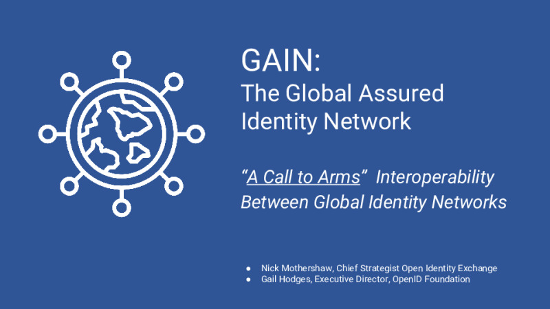 Interoperability Between Global Identity Networks