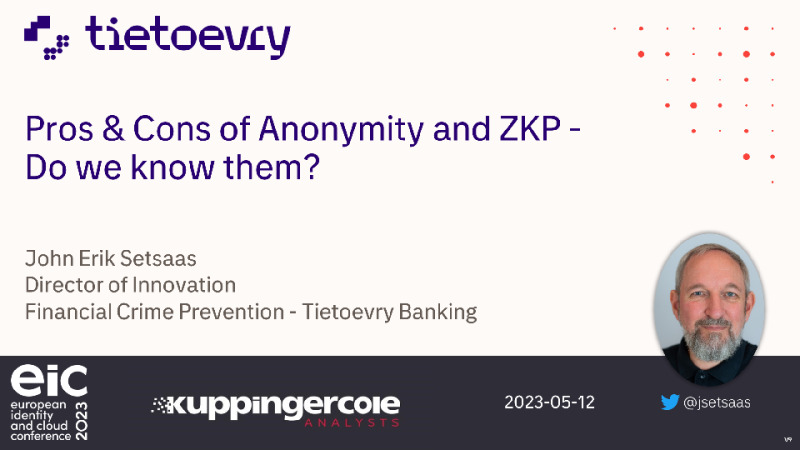 Pros & Cons of Anonymity and ZKP -  Do we Know Them?