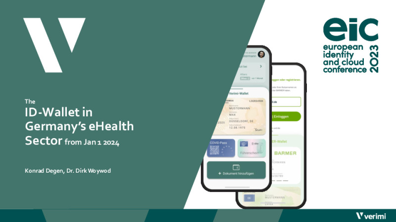 The ID-Wallet in Germany’s eHealth Sector from Jan 1st 2024