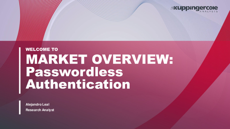Market Overview: Passwordless Authentication