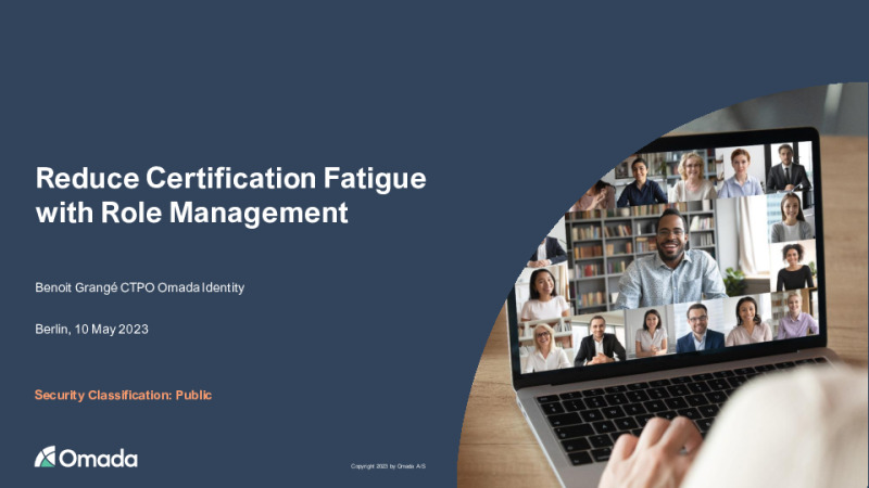 Reduce Certification Fatigue with Effective Role Management