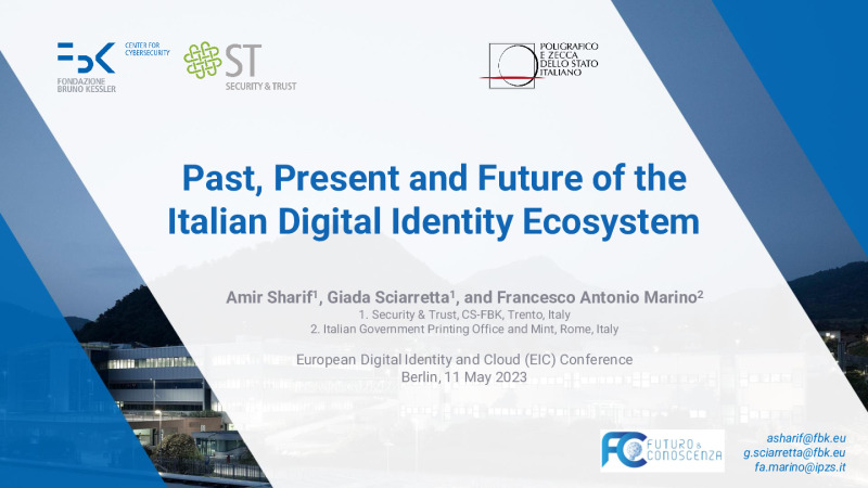 Past, Present and Future of the Italian Digital Identity Ecosystem