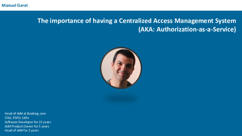 The Importance of a Centralized Access Management System