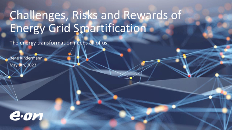 Challenges, Risks and Rewards of Energy Grid Smartification