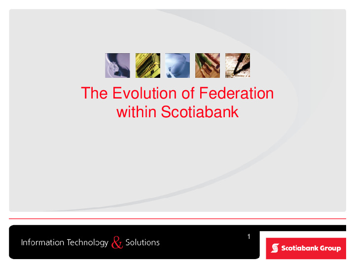 Federation at Scotiabank