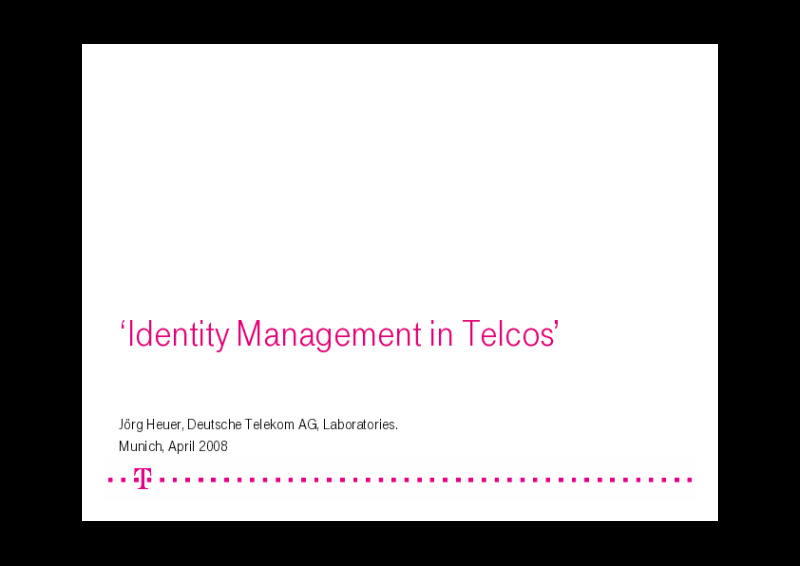Merging User-Centric and Corporation-Centric Identity Management in Telcos