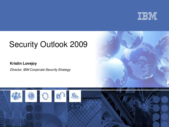 Security Outlook