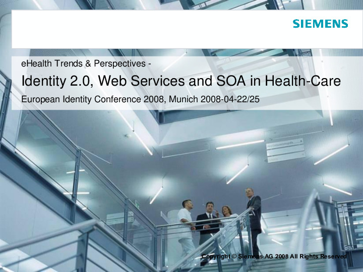 eHealth Trends & Perspectives