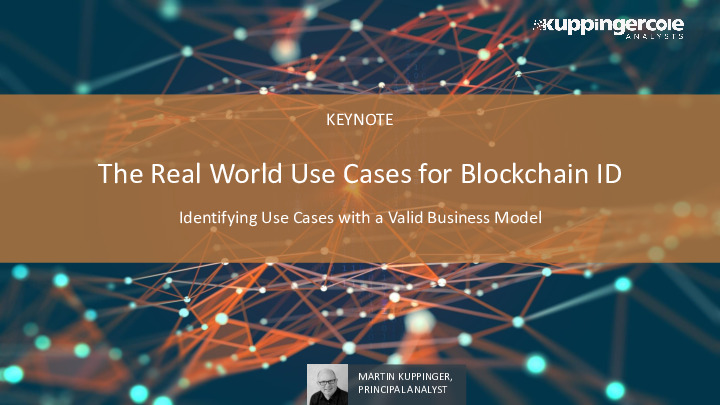 The Real World Use Cases for Blockchain ID with a Valid Business Model