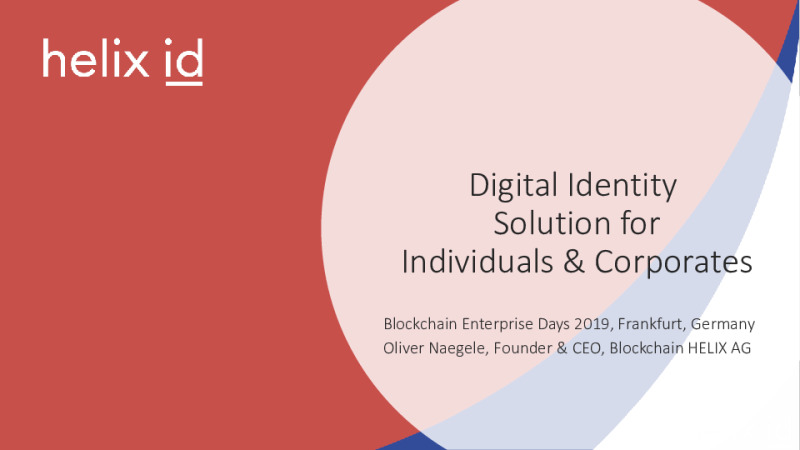 Digital Identity Services for Citizens & Enterprises