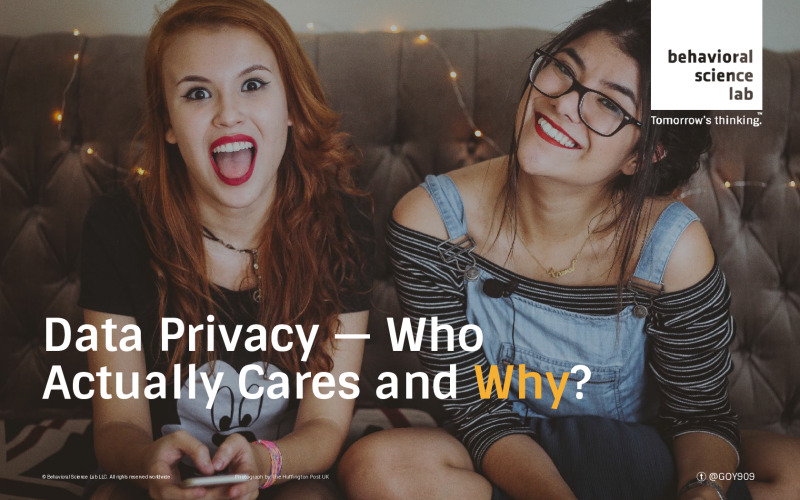 Data Privacy — Who Actually Cares and Why?