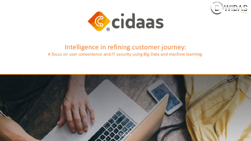 Intelligence in Refining Customer Journey: A Focus on User Convenience and IT Security Using Big Data and Machine Learning.