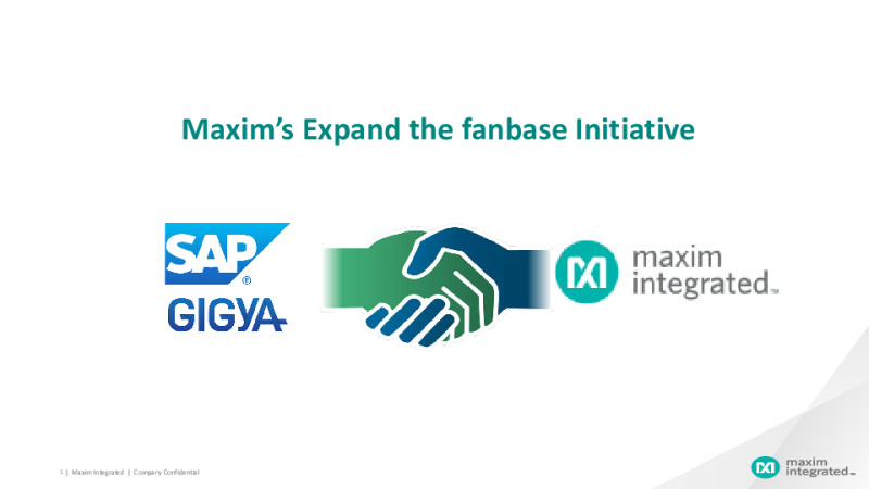 How Maxim Integrated Builds Trusted, B2B Customer Relationships