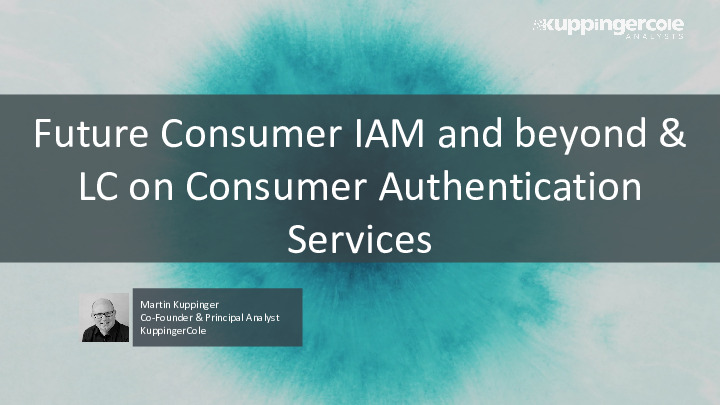 Latest Results of the Consumer Authentication Leadership Compass