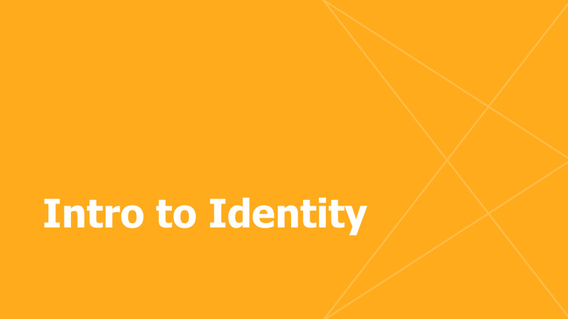 IDPro Workshop: An Introduction to Identity Management