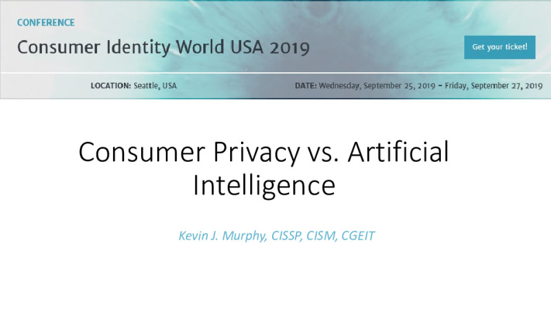 Consumer Privacy vs. Artificial Intelligence