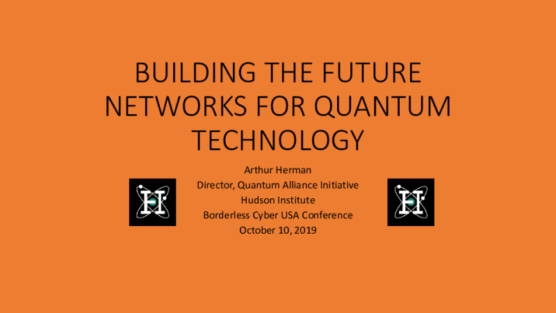 Panel - Quantum Science Meets Cyber Reality