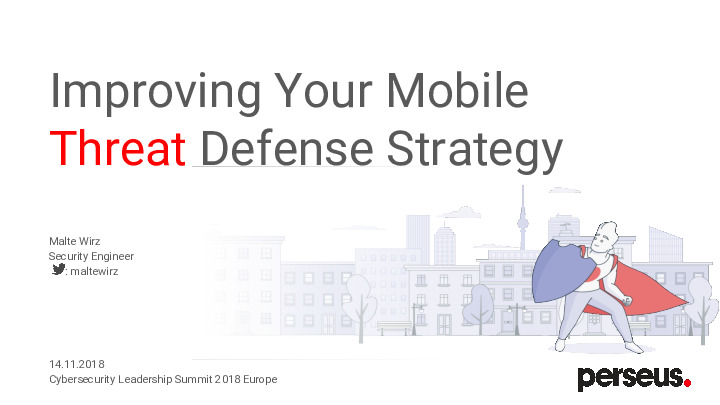 Improving Your Mobile Threat Defense Strategy