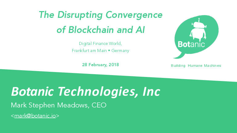 The Disrupting Convergence of Blockchain and AI in the Global Economy