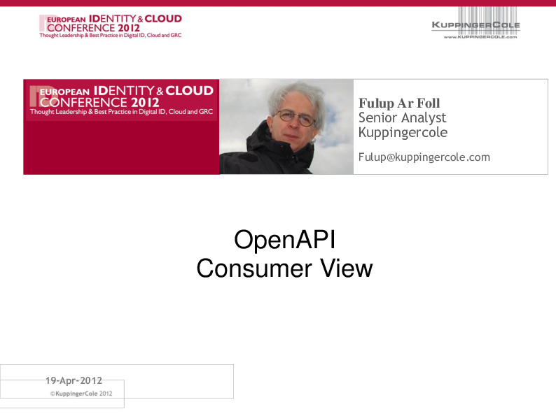 API Economy: The Consumer View