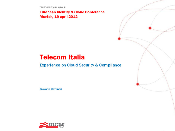Best Practice: Telekom Italia