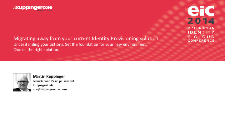Migrating Away from your Current Identity Provisioning Solution