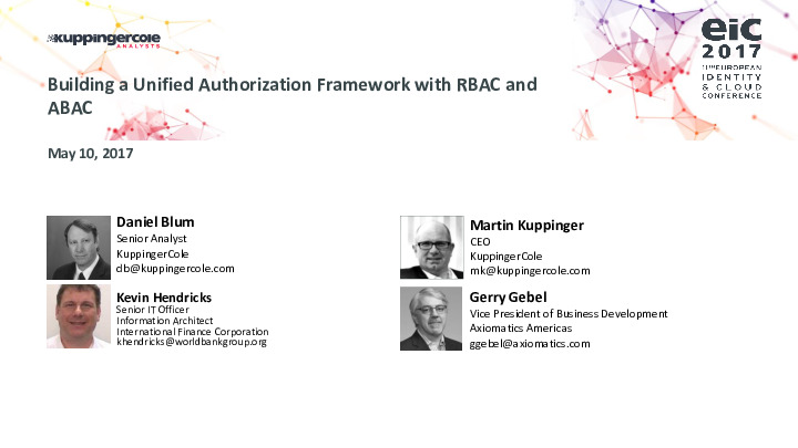 Building a Unified Authorization Framework with RBAC & ABAC