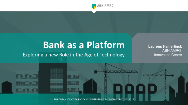 Bank as a Platform: Exploring a new Role in the Age of Technology