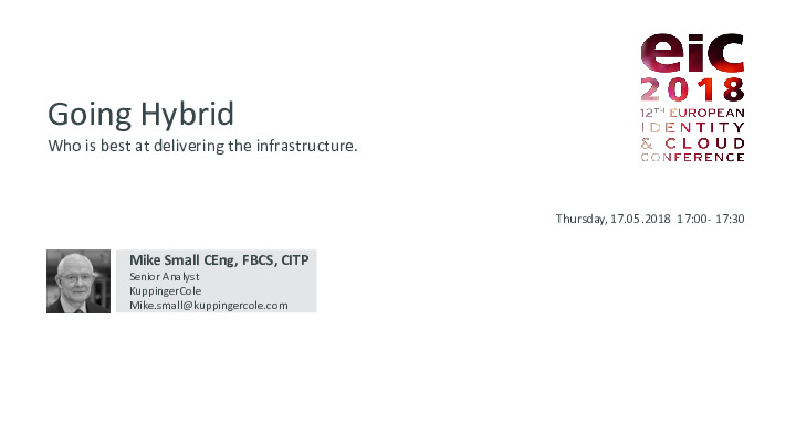 Going Hybrid: Who’s Best in Delivering the Infrastructure?