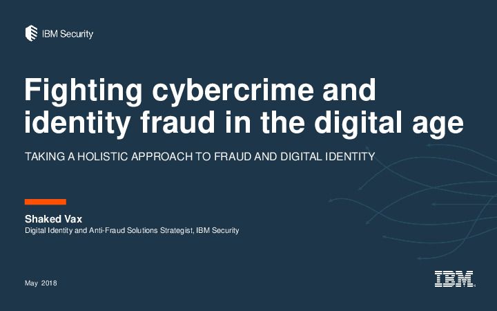 Know Your (Digital) Customer in the Identity Theft Era