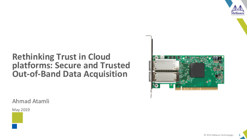 Rethinking Trust in Cloud Platforms: Secure and Trusted Out-Of-Band Data Acquisition