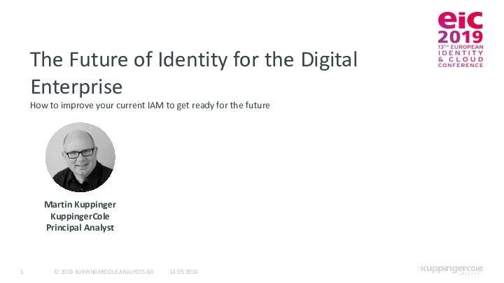 Welcome to the New World of Identity for the Digital Business