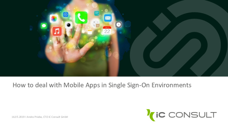 How to Deal with Mobile Apps in Single Sign-On Environments