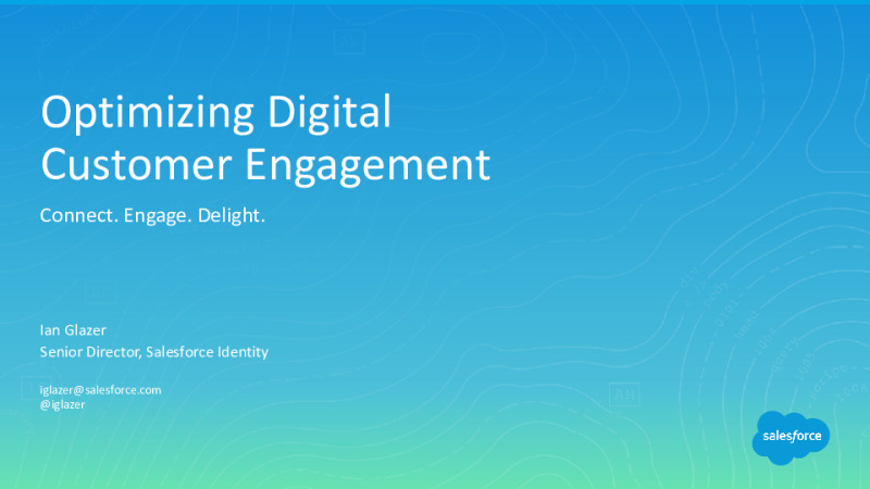 Optimizing Digital Customer Engagement with Identity