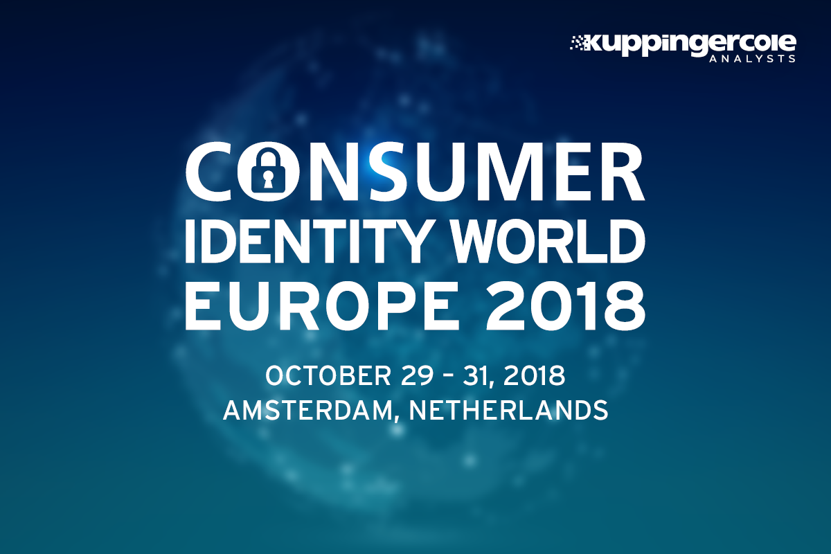 Consumer Identity World EUROPE 2018