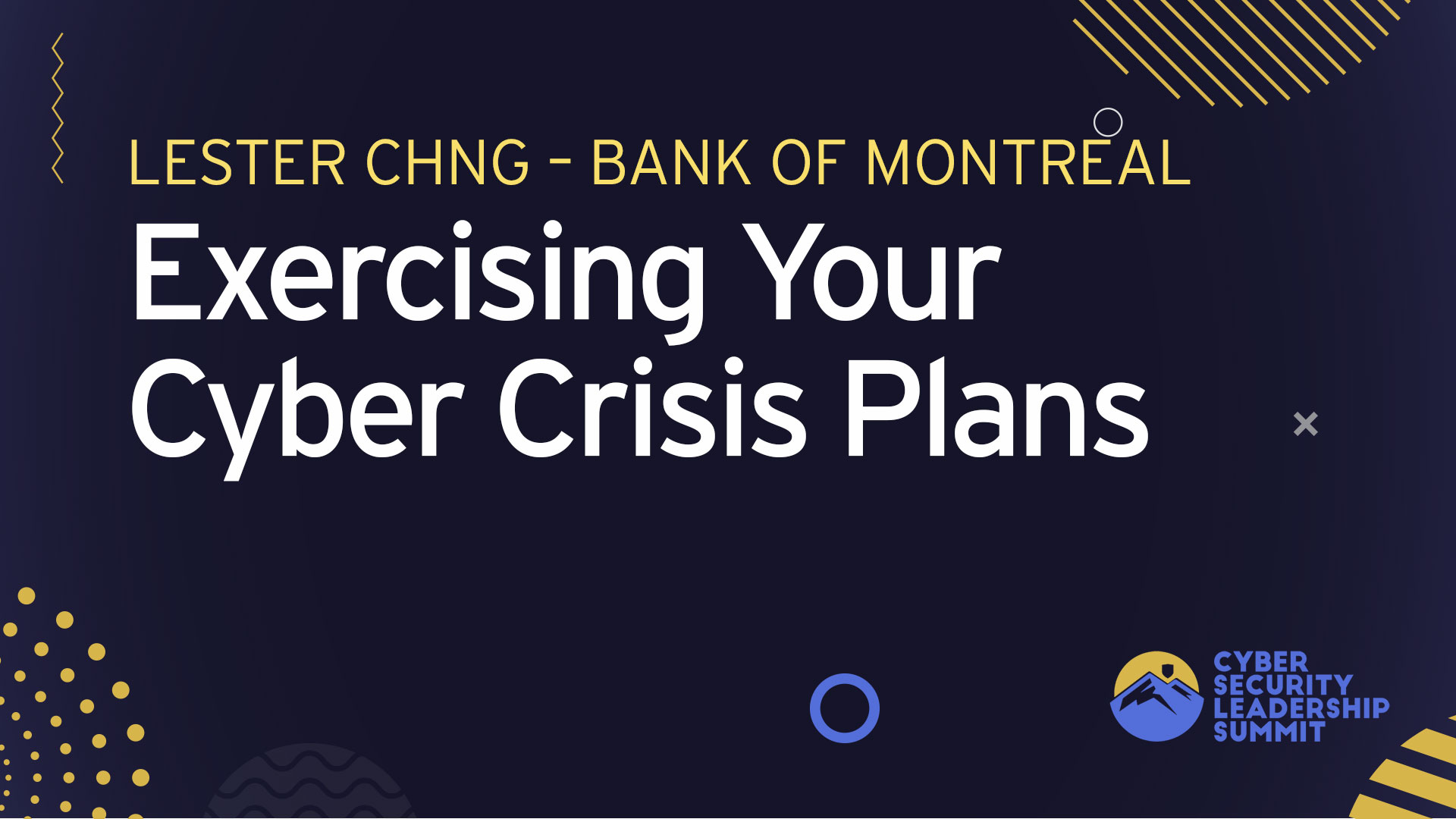 Exercising Your Cyber Crisis Plans