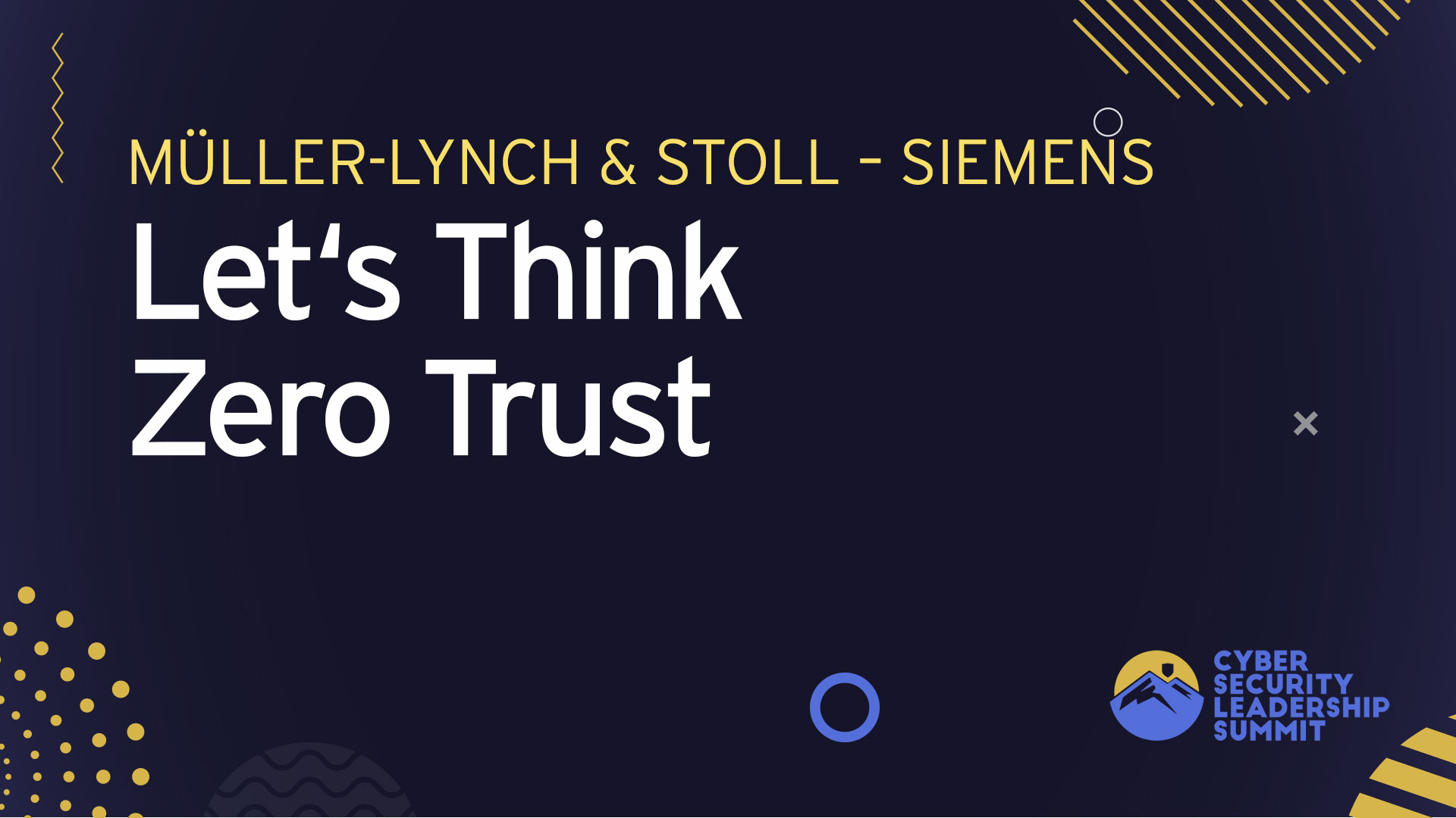 Let’s Think Zero Trust – for IT, OT and Products