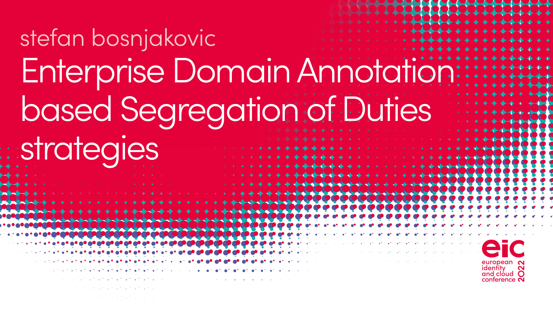 Enterprise Domain Annotation based Segregation of Duties strategies