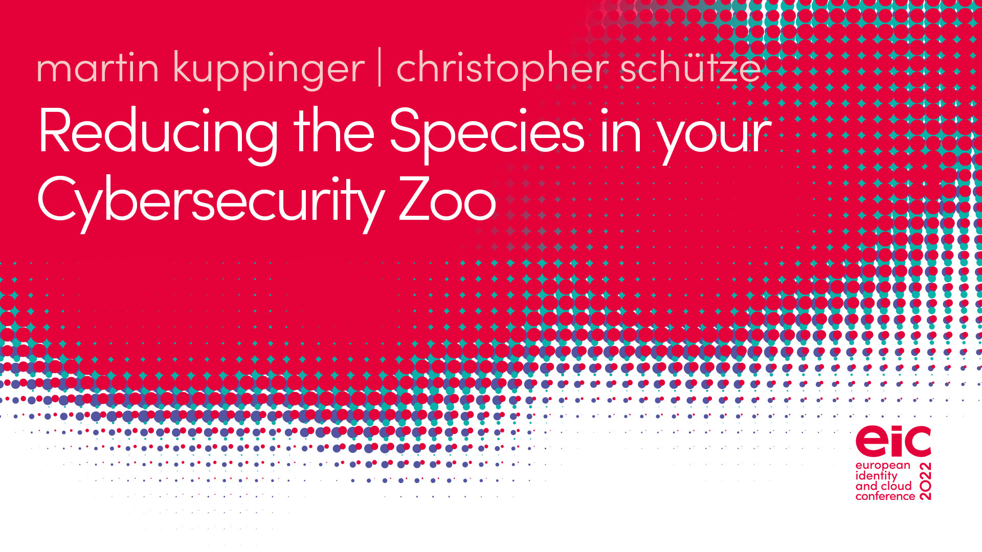 Reducing the Species in your Cybersecurity Zoo