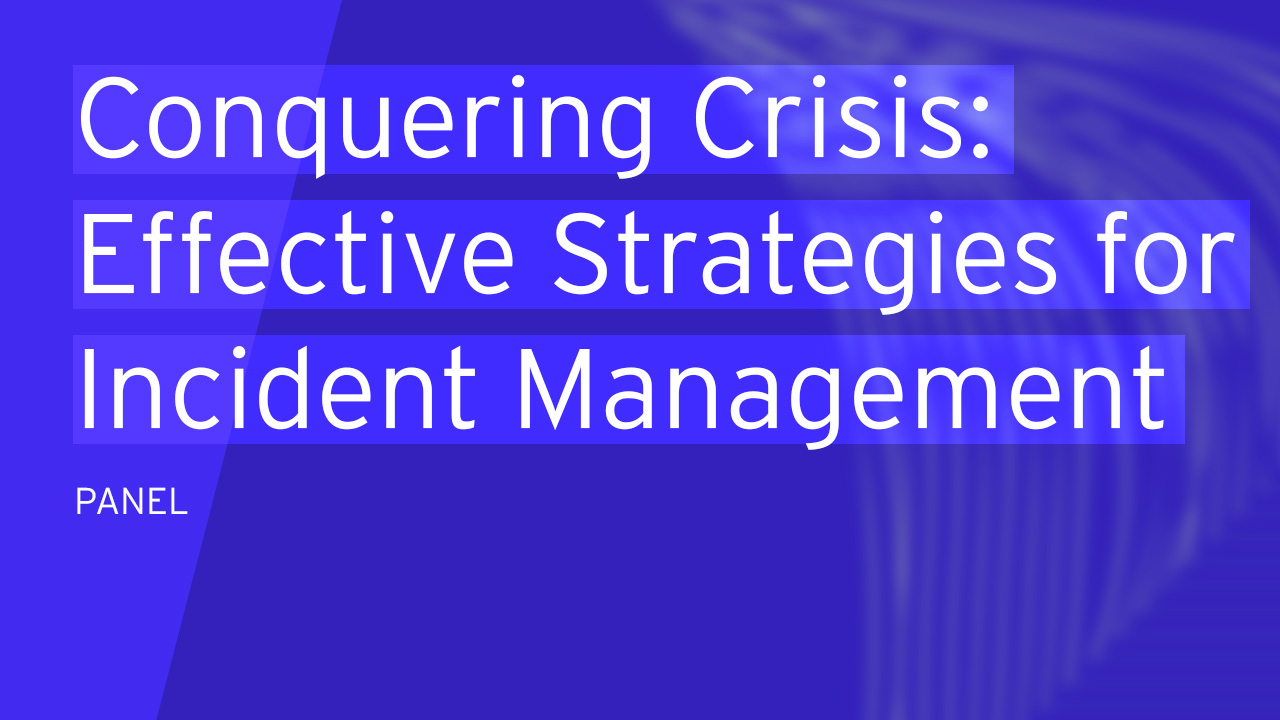 Conquering Crisis: Effective Strategies for Incident Management