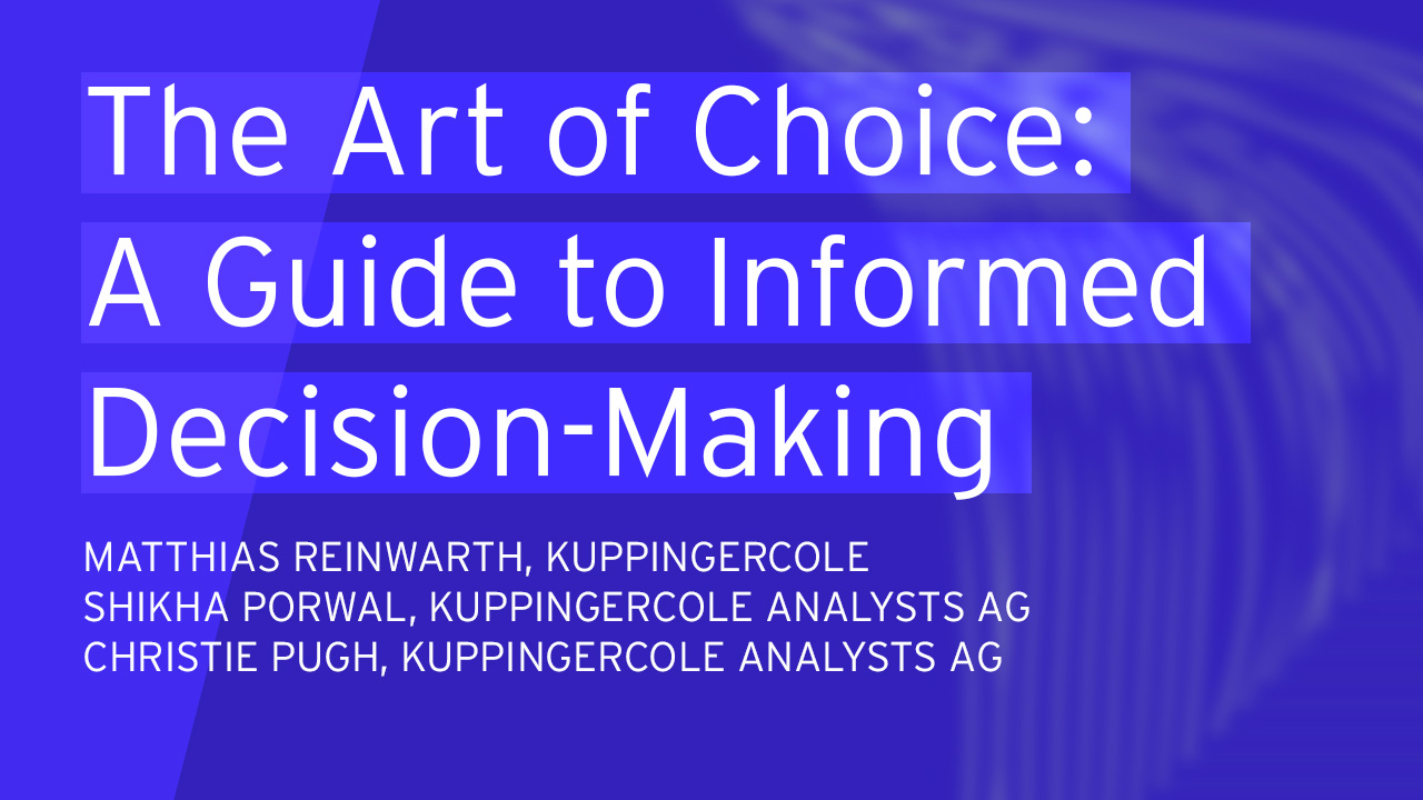 The Art of Choice: A Guide to Informed Decision-Making