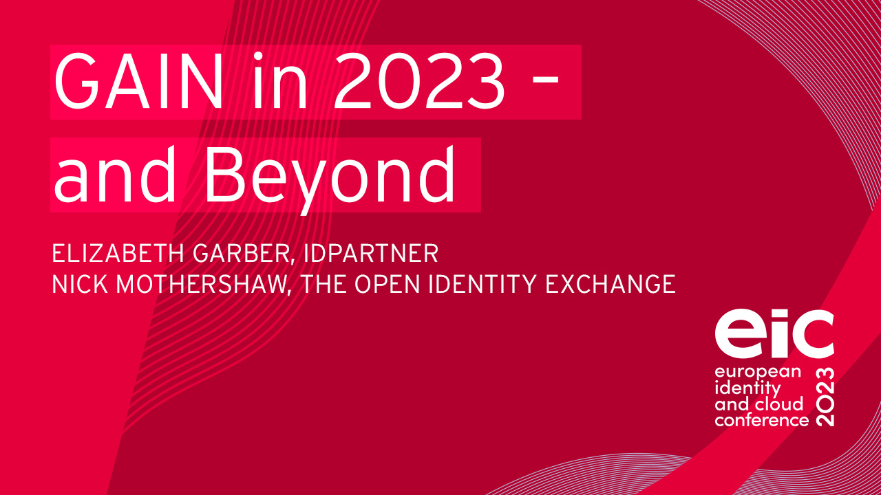 GAIN in 2023 - and Beyond