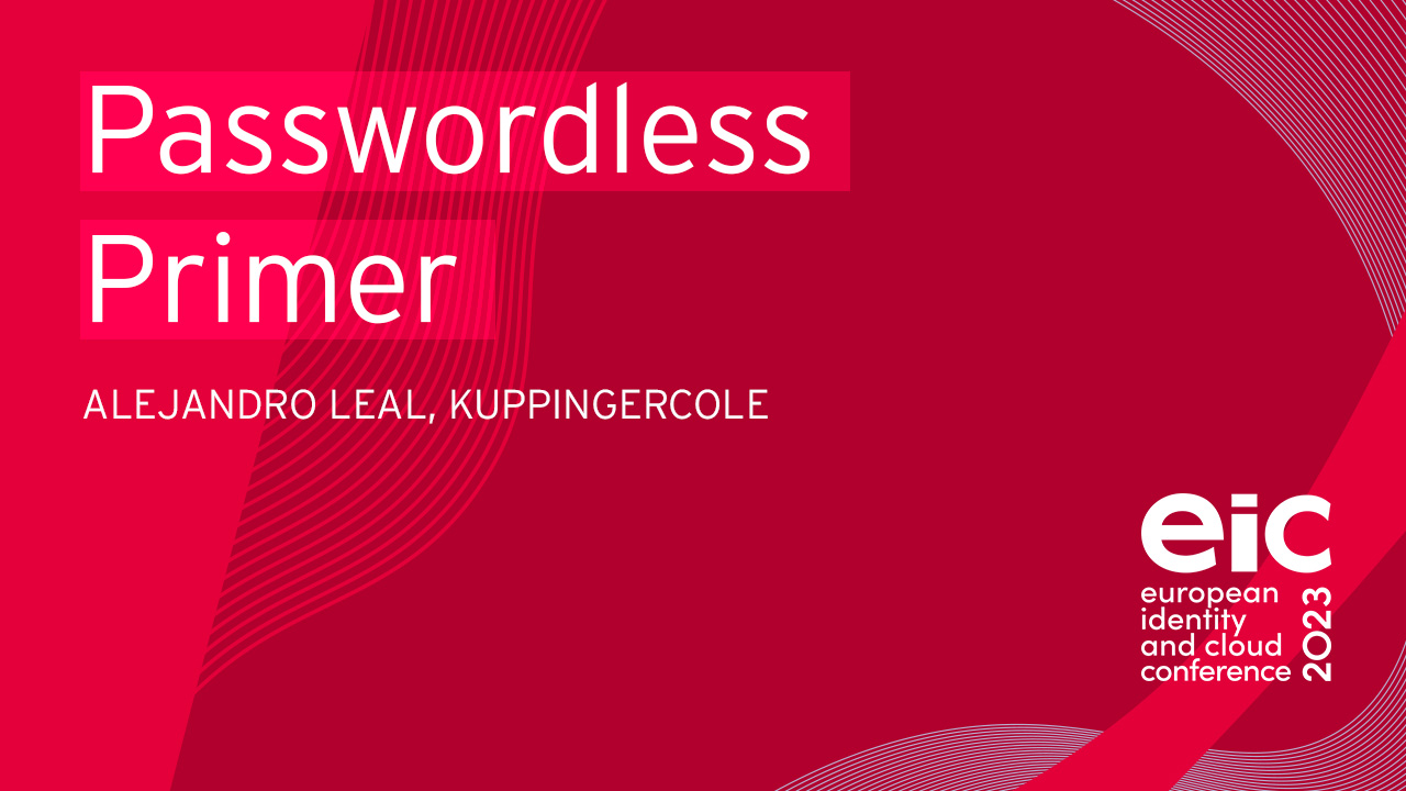 Passwordless Primer