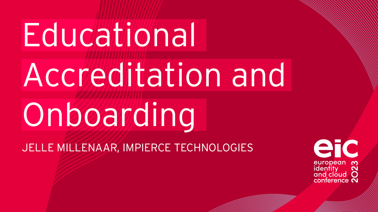 Rethinking Educational Accreditation and Onboarding with Decentralized Identity
