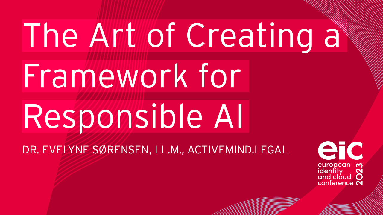 The Art of Creating a Framework for Responsible AI