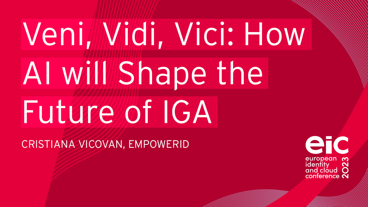 Veni, Vidi, Vici: How AI will Shape the Future of IGA