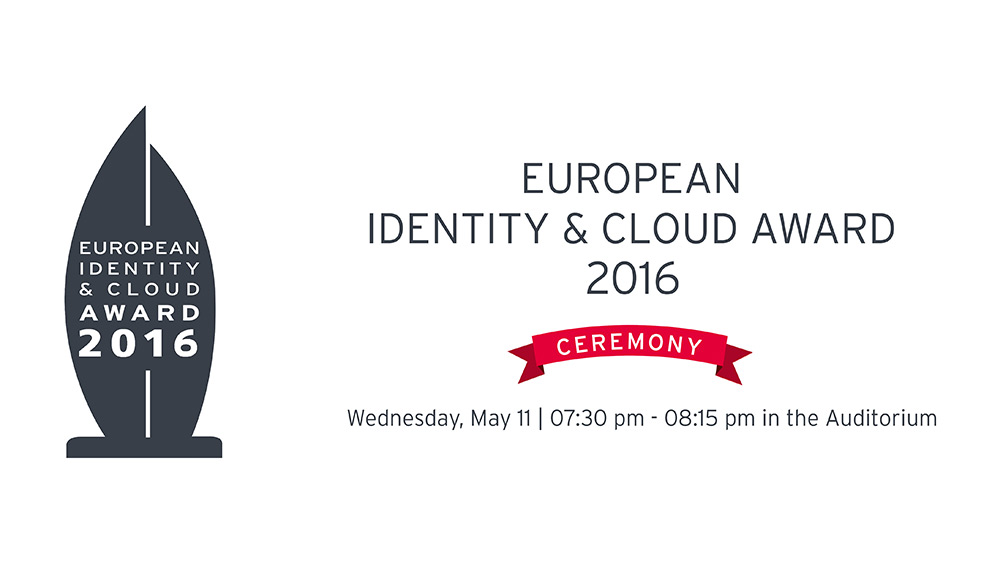 Winners of the European Identity & Cloud Awards 2016