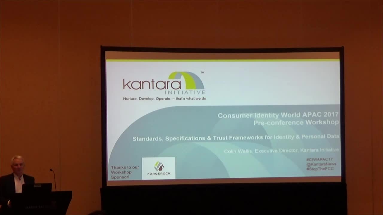 Colin Wallis - An Introduction to Kantara, its mission, work, structure and business model